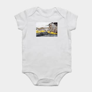 Black-crowned night heron 2 Baby Bodysuit